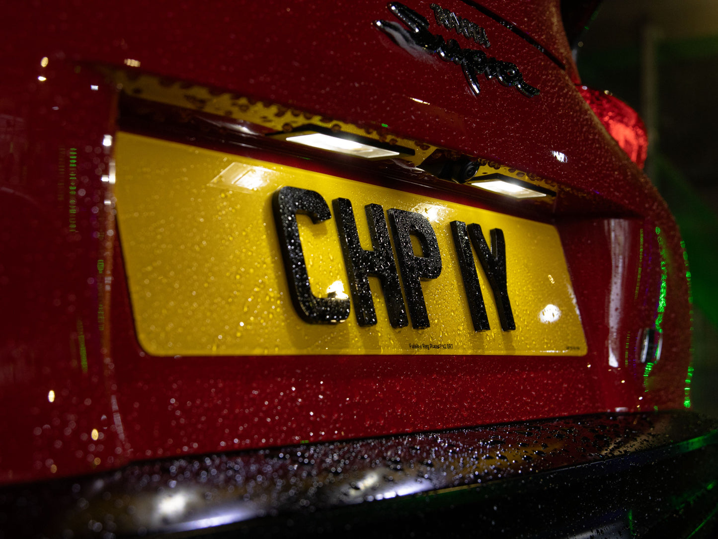 Premium Number Plates 4D 5mm