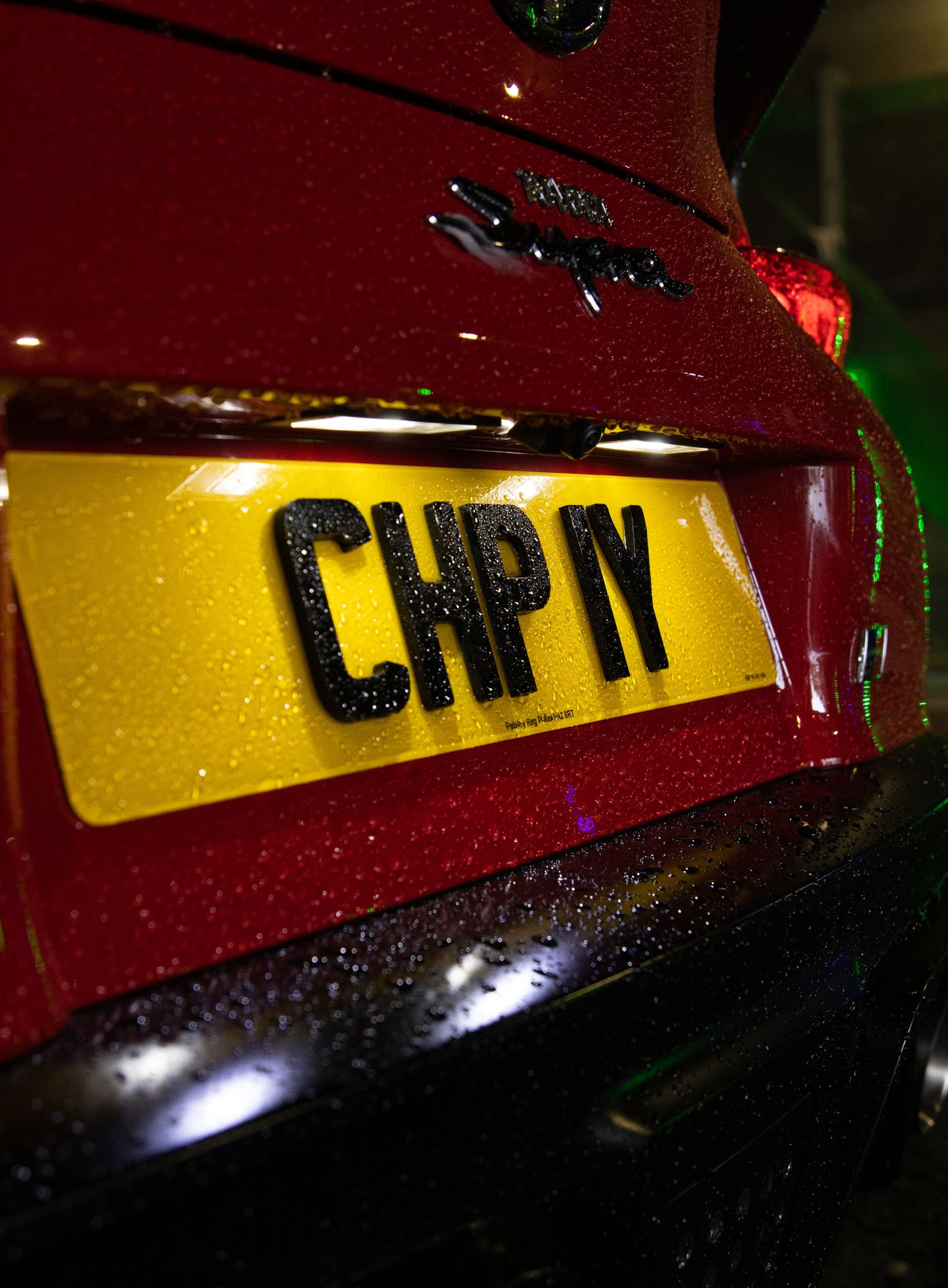 Premium Number Plates 4D 5mm