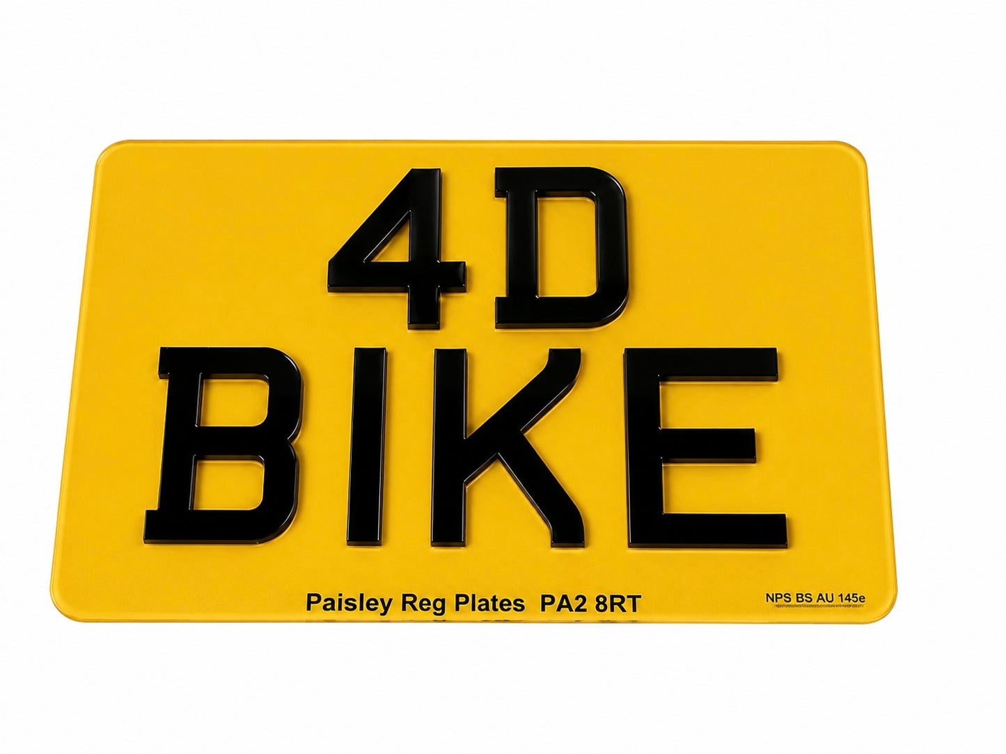2D Bike plate
