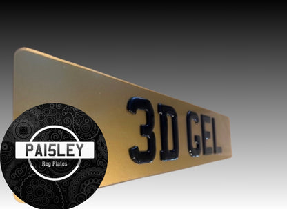 Show Plates - GOLD