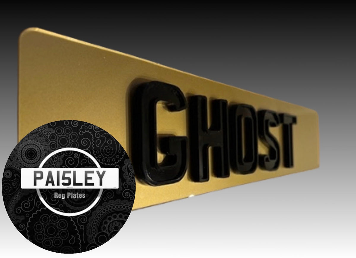 Show Plates - GOLD