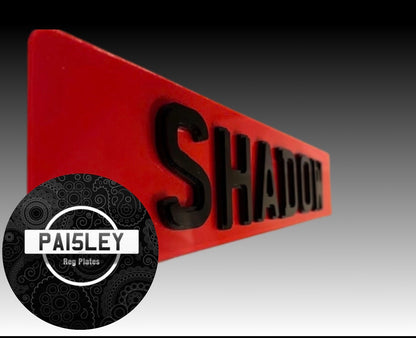 Show Plates - RED