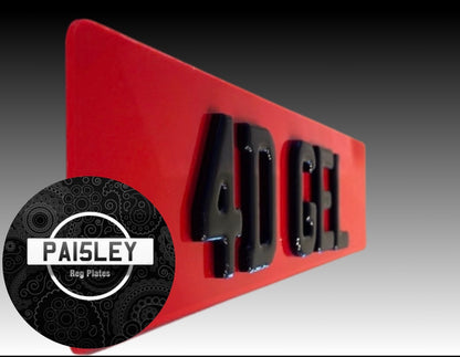 Show Plates - RED