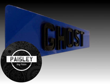 Show Plates - BLUE