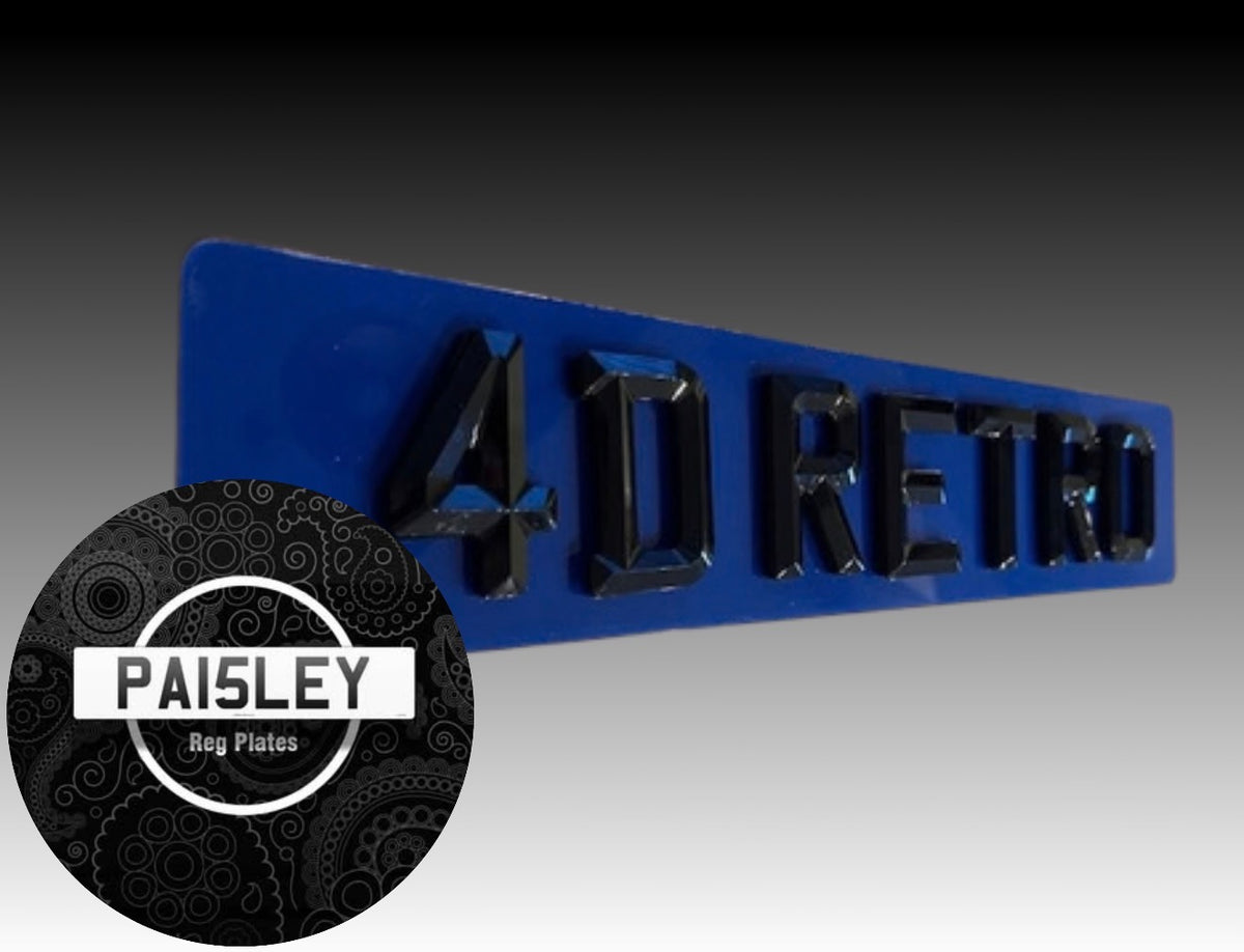 Show Plates - BLUE