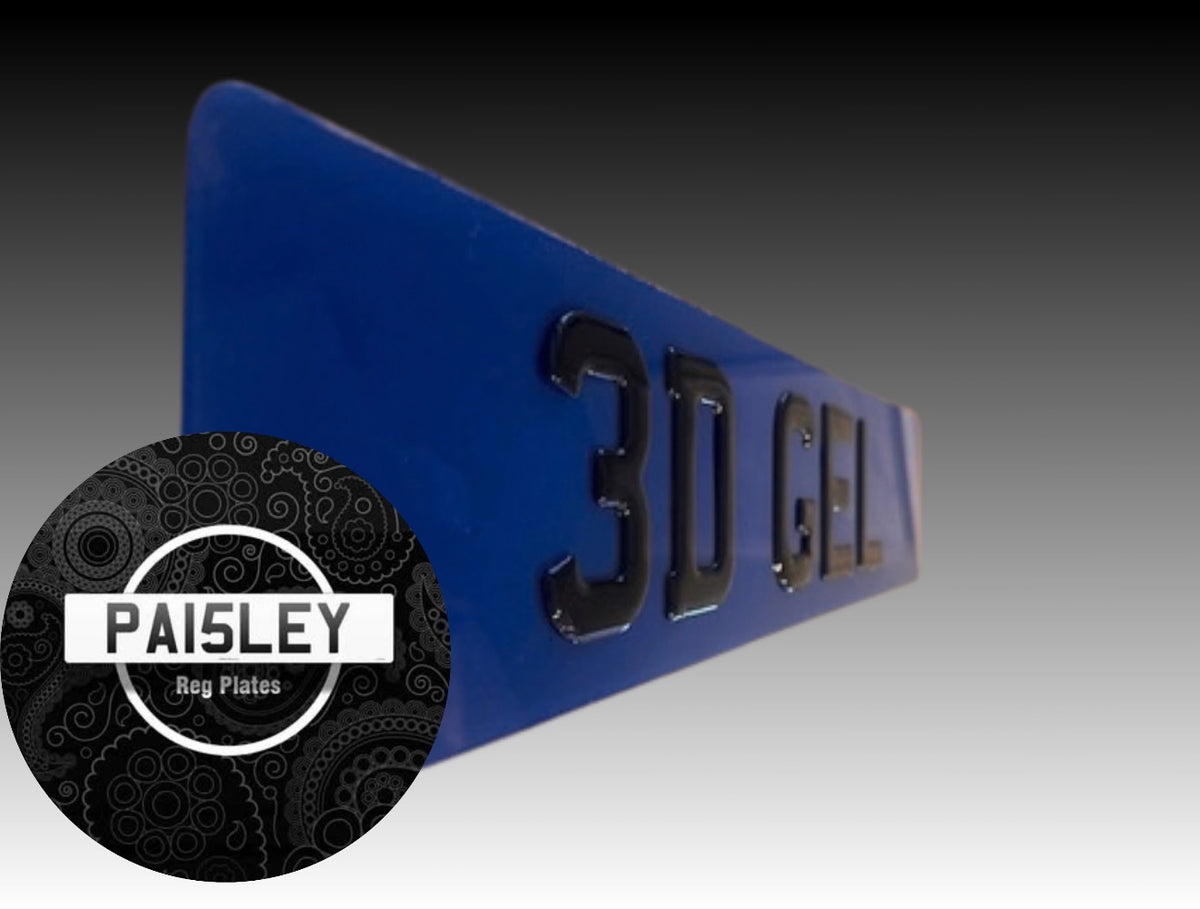 Show Plates - BLUE