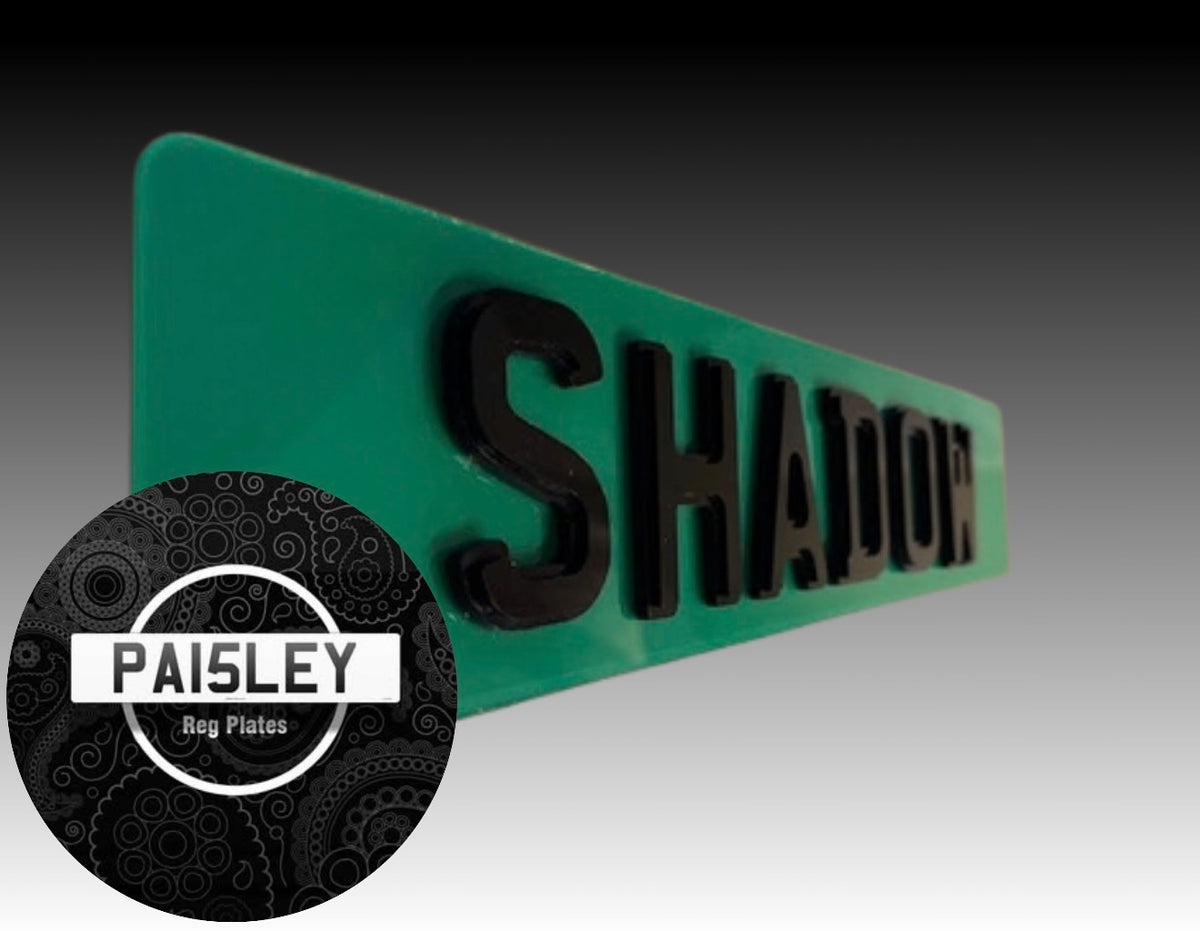 Show Plates - GREEN