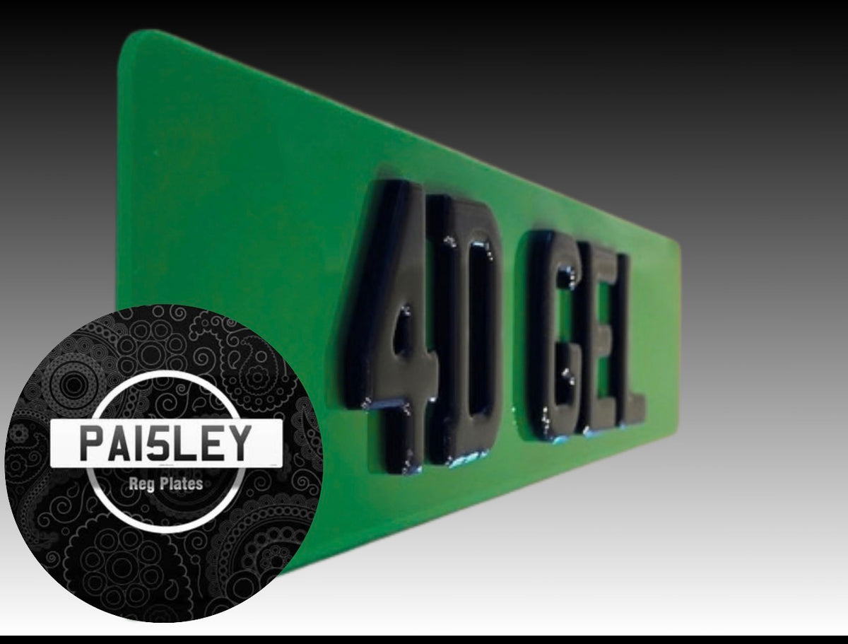 Show Plates - GREEN