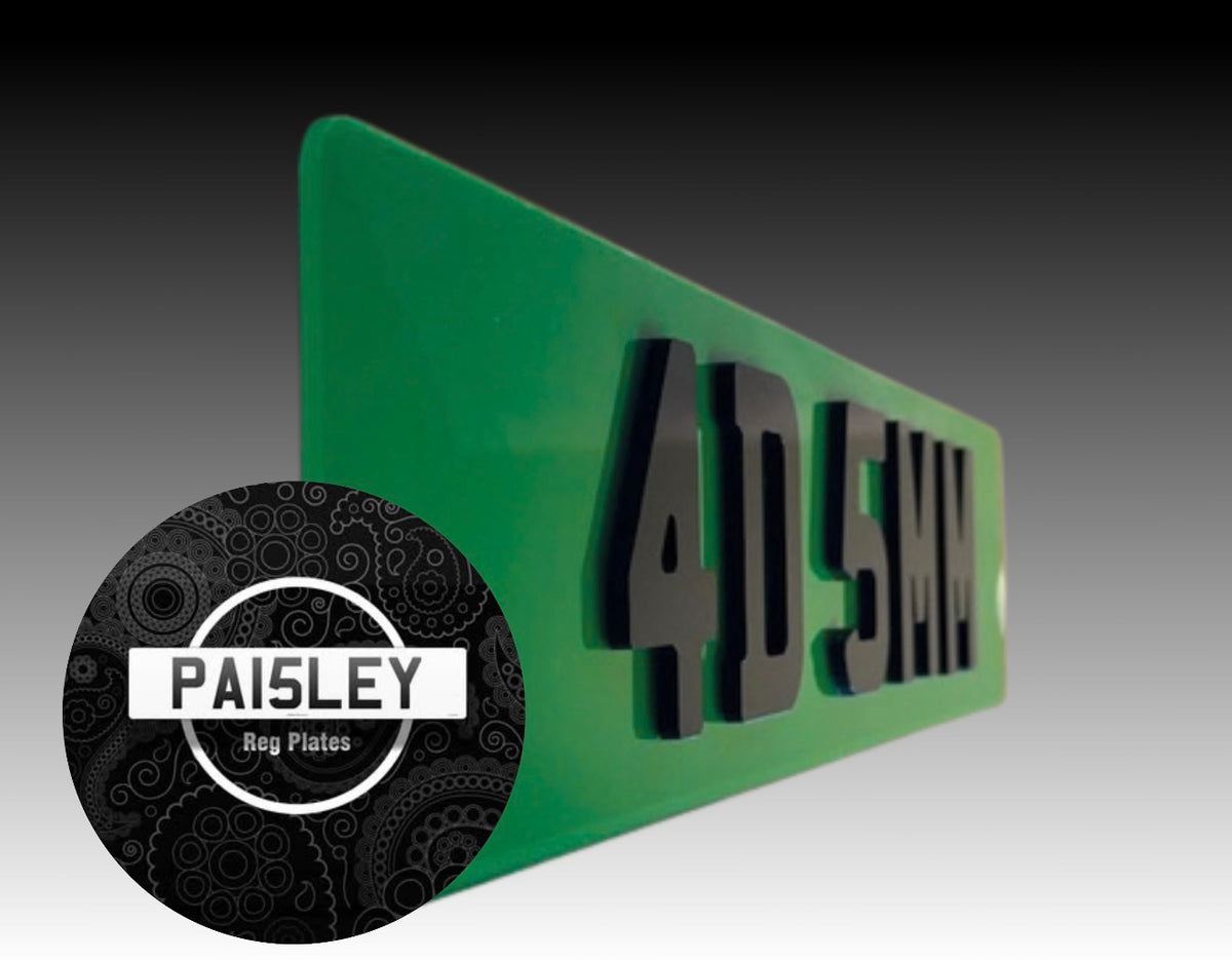 Show Plates - GREEN