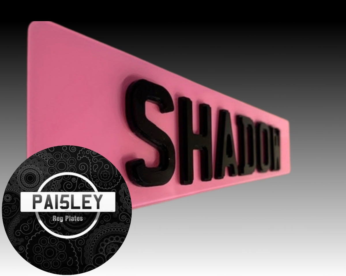 Show Plates - PINK