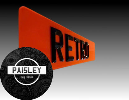 Show Plates - ORANGE