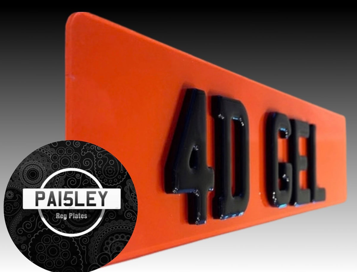 Show Plates - ORANGE