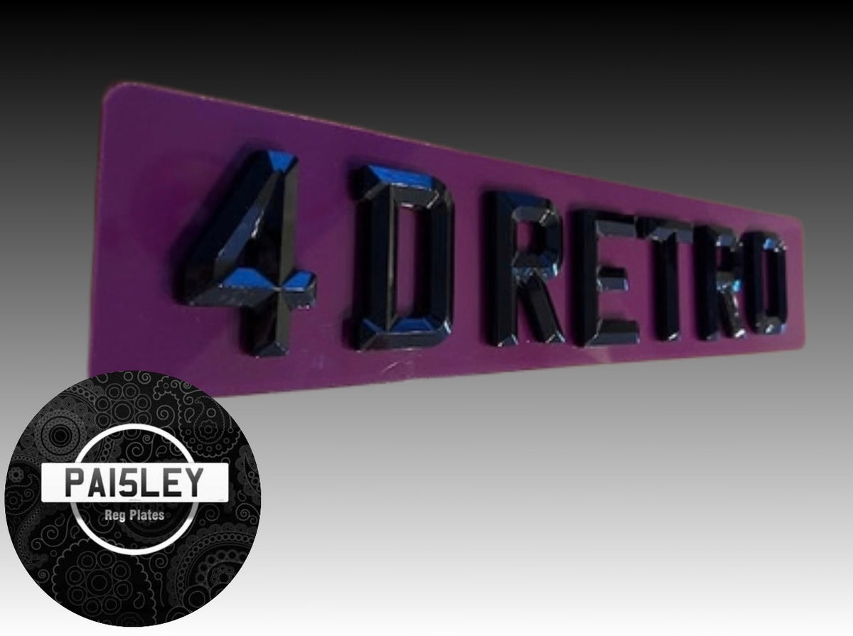 Show Plates - PURPLE