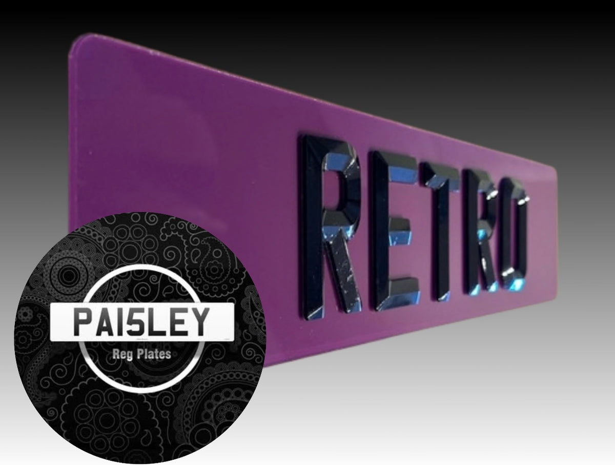 Show Plates - PURPLE